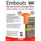 EMBOUTS DE SECURITE FLUORANGE/125