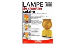 LAMPE DE CHANTIER SOLAIRE