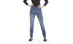 Jeans de travail multi poches denim stretch BETTY brossé T.36