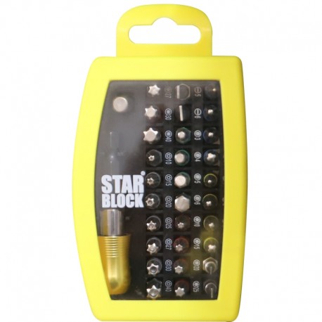 COFFRET EMBOUTS STARBLOCK 32PCS