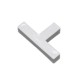 CROISILLONS CLASSIQUES EN T - 3 MM - 250 PCS