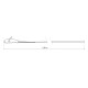 SANGLE A BOUCLE AUTOSERRANTE 25MM X 2,50M