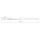 SET DE 2 SANGLES A BOUCLE AUTOSERRANTE 25MM X 2,50M