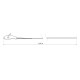 SANGLE A BOUCLE AUTOSERRANTE 25MM X 5,00M
