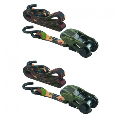 SET DE 2 SANGLES A CLIQUET 27MM X 5.00M CROCHET S