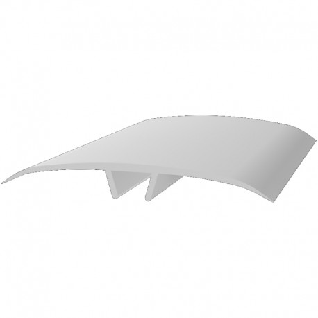 Couvre-joint plat en PVC