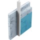 Profilé de protection PVC retour forme L