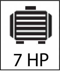 Puissance 7HP compresseur